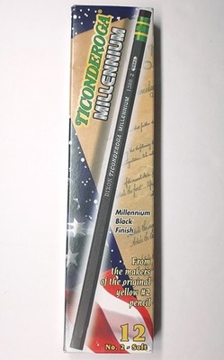 DIXON TICONDEROGA  MILLENNIUM  1388-2 SOFT  PENCILS {12 ct}   UNSHARPENED