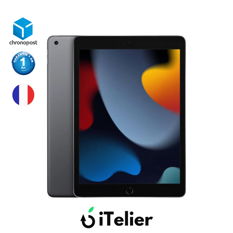 Apple iPad (9th generation) · 64GB · Wi-Fi, photo 1 sur 5