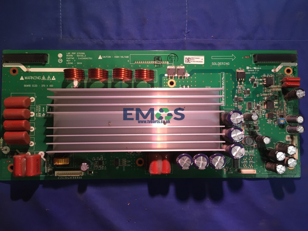 EAX34042701 50X4A_Z REV F EBR37284601 ZSUS BOARD