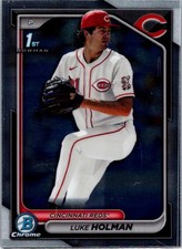 2024 Bowman Draft #BDC-100 Luke Holman Chrome