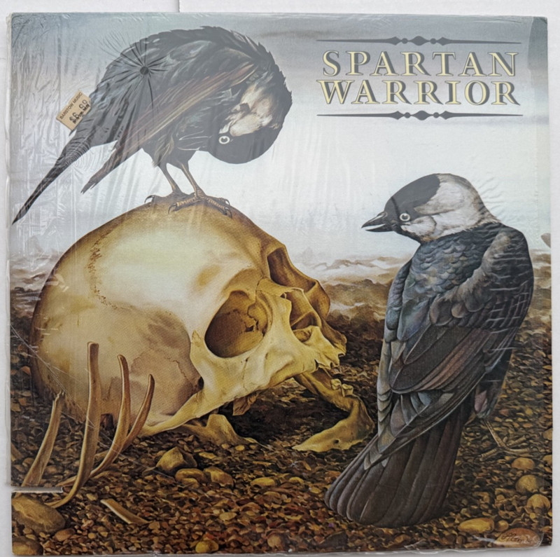 Spartan Warrior LP NM on Roadrunner Records rare heavy metal vinyl