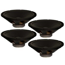 4 Goldwood Sound GW-215/40/8 OEM 15" Woofers 300W each 8ohm Replacement Speakers