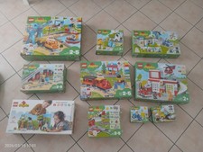 LEGO DUPLO 10 + SET COMPLETI TRENI POMPIERI POLIZIA NETTURBINO ECC