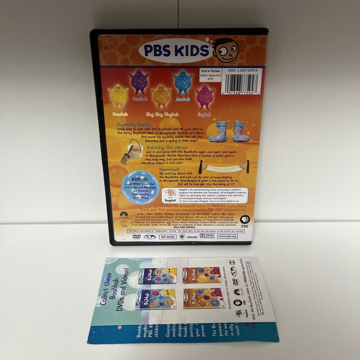 Boohbah: Squeaky Socks [DVD](中古品) Boohbah Squeaky Socks DVD 97368775947| eBay