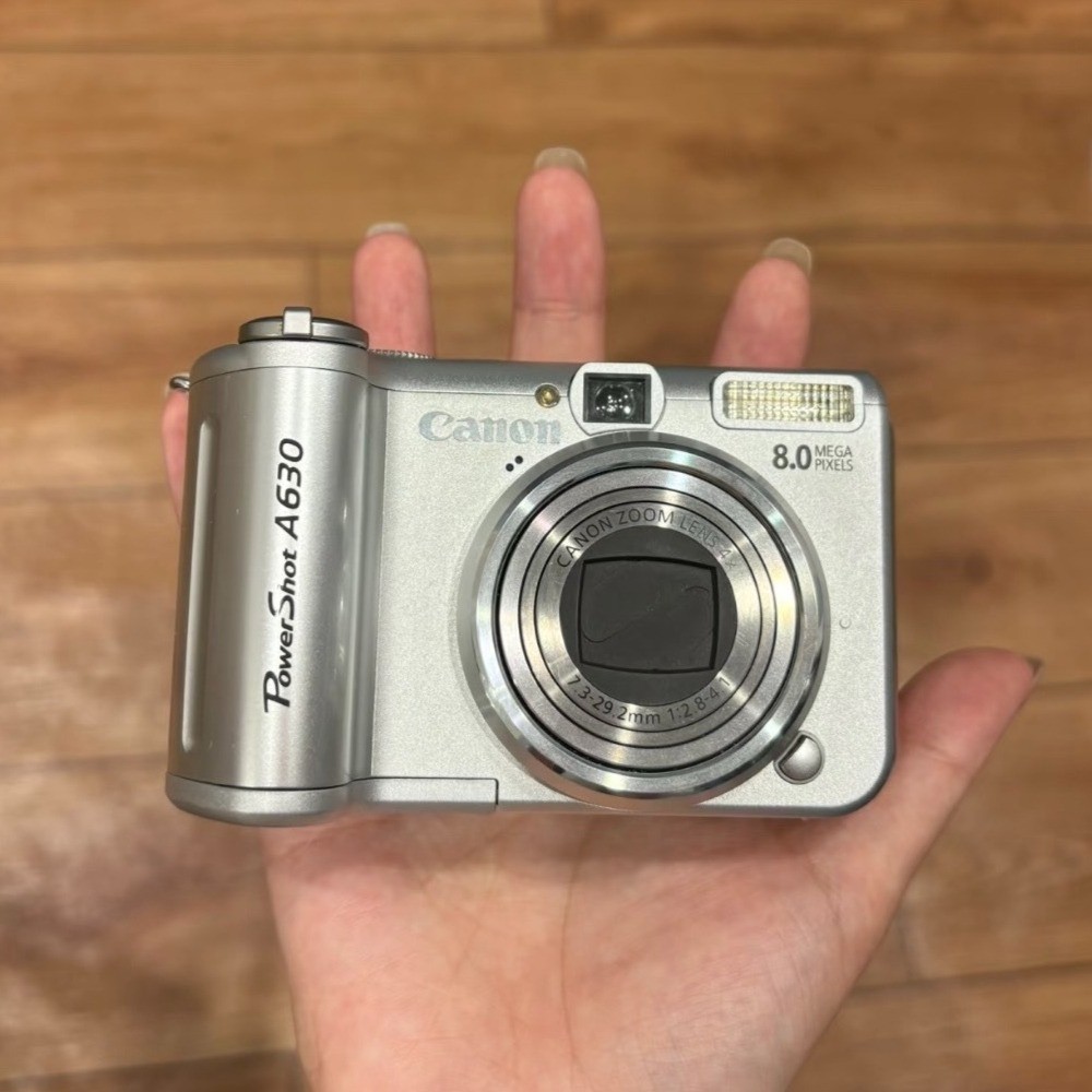 Canon PowerShot A630 Digital Camera 8MP 4X Optical Zoom Silver