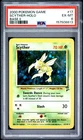 2000 POKEMON BASE SET 2 #17 SCYTHER-HOLO PSA 6