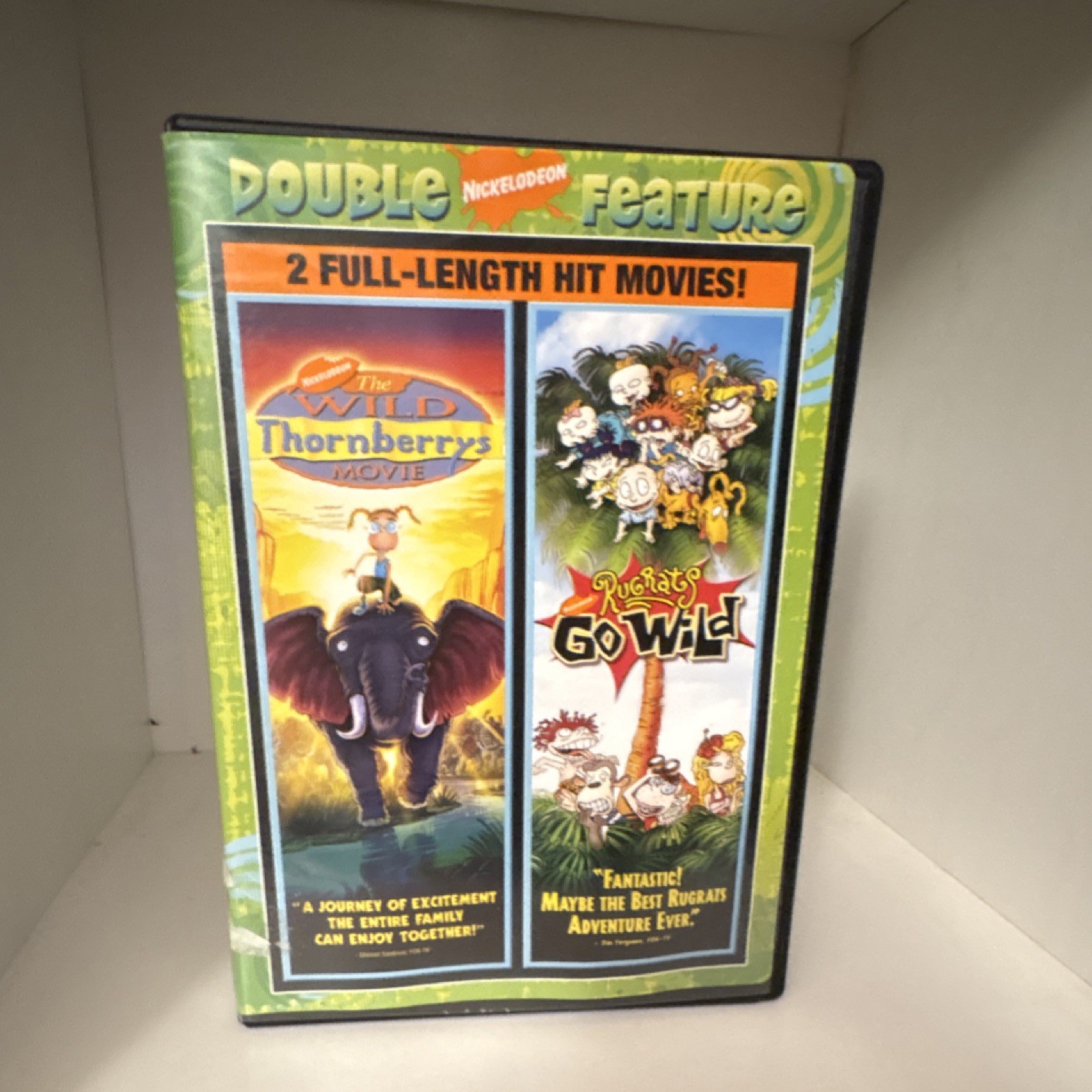 Nickelodeon Double Feature: The Wild Thornberrys Movie/Rugrats Go Wild (2-Discs)