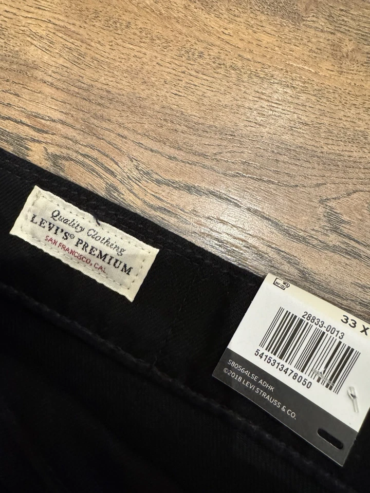 Levi's 512 Slim Fit Taper Jeans Premium line Neu W33 L32 - Bild 4 von 4