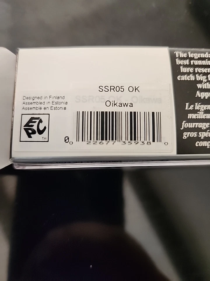 NUEVO Rapala Shallow Shad Wrap SSR-5 OK Oikawa (señuelo raro) Foto 4 de 4