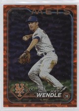 2024 Topps Series 2 Orange Foil 153/299 Joey Wendle #577 11cz