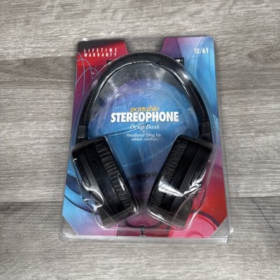 Koss TD-61 TD61 Home & Portable Stereophone Music Headphones- New