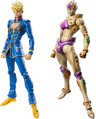 JoJo's Bizarre Adventure Super Action Statue Figure Giorno Giovanna G.E.R SAS