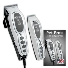 Wahl Pet-Pro Corded Clipper & Battery Trimmer Pet Grooming Combo Kit Model 9284