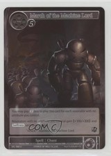 2015 Force of Will TCG - The Seven Kings Lands 1st Edition March Machine Lord