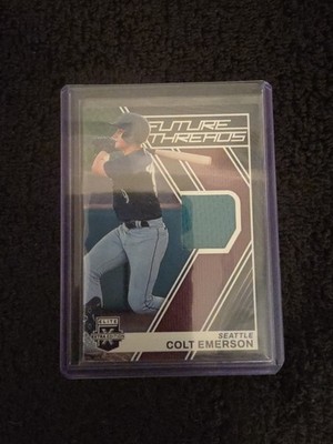 2023 Panini Elite Extra Edition - Future Threads Colt Emerson #FT-CE (MEM, RC)