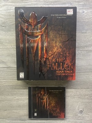 The Fallen Star Trek Deep Space Nine (2000) PC CD-ROM - BIG BOX! Mint Disc!