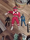 VTG Talking Power Rangers Red Jason Plush 19 In MOVABLE ARMS Ranger 1994