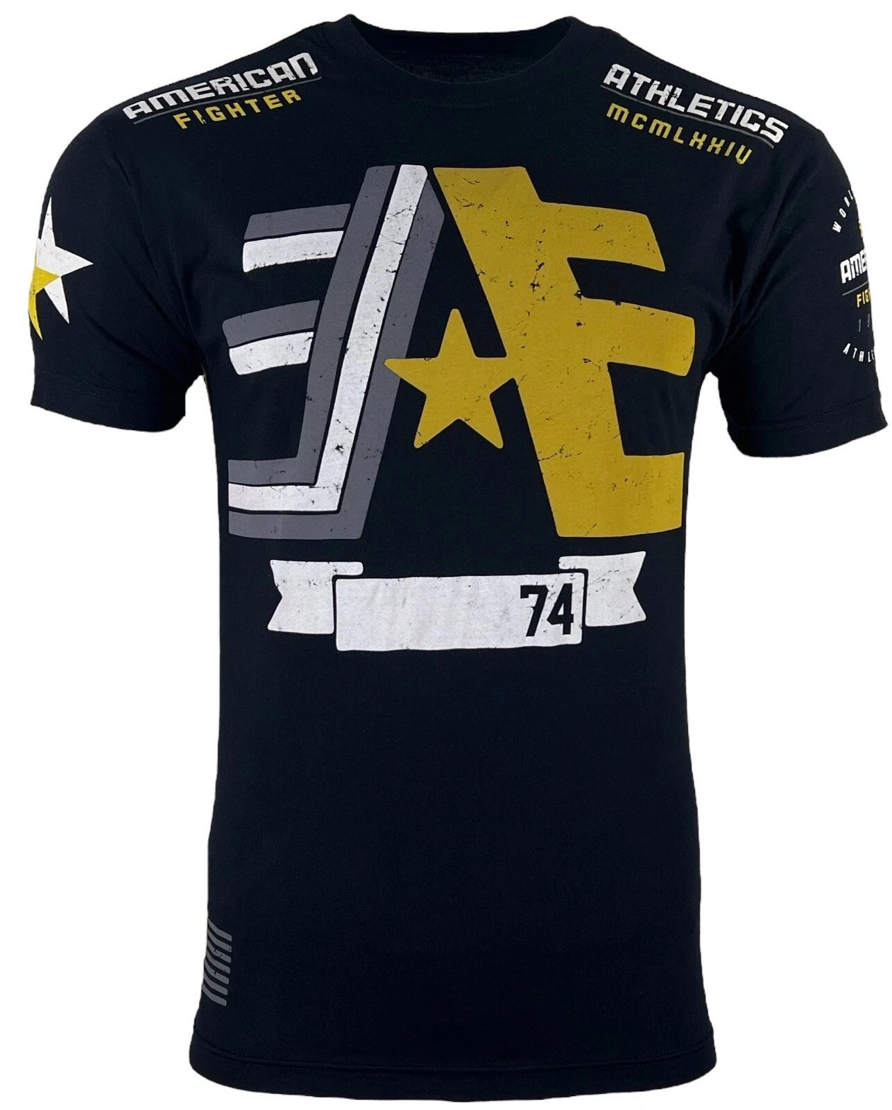 American Fighter Men's 3D T-Shirt Cornestone Crew Neck Athletic