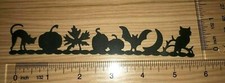 5 FALL FESTIVAL cardstOCK paper die cut embellishments HALLOWEEN