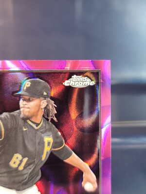 ⭐︎ Hernández⭐︎ 2023 Topps Chrome Update USC143 Jose Hernandez RC Magenta/Purple