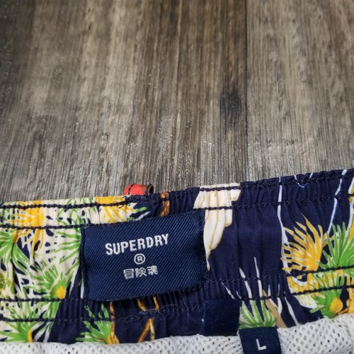Pantaloncini da bagno uomo Large Superdry Beach Sandhill Crane Bird stampa all-over - Foto 8 di 13