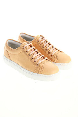 ETQ. low-top sneakers Leather 38 nude NEW#7401
