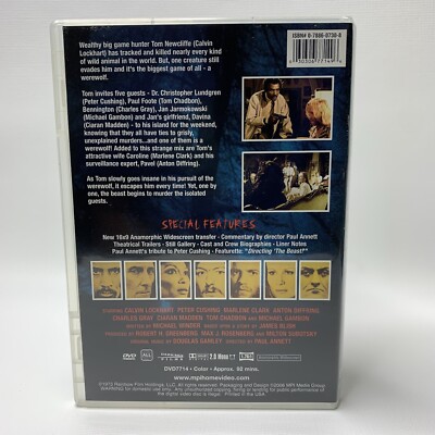 The Beast Must Die DVD 1974 Widescreen Werewolf Cult Horror Amicus
