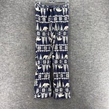 Old Navy Pajama Pants Women XS Blue Christmas...