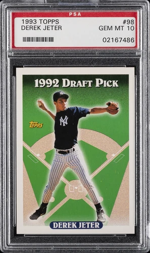 1993 TOPPS #98 DEREK JETER ROOKIE RC PSA 10