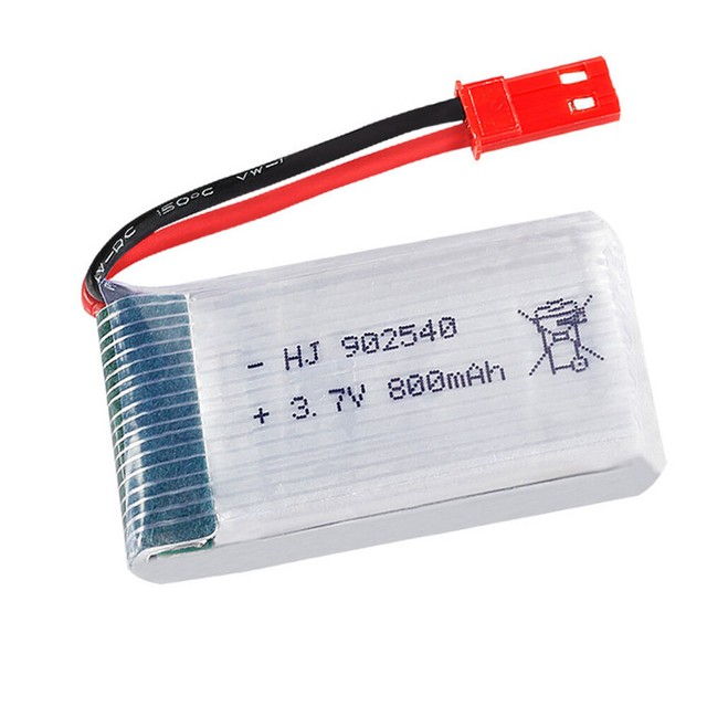 Batteria Polimeri di litio 3.7V 800mAh 902540 25C Lipo Batteria Polimeri di litio 3.7V 800mAh 902540 25C Lipo