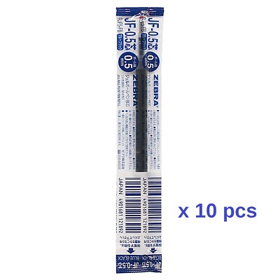 ZEBRA RJF5-FB JF-0.5 sarasa Refill 0.5mm Blue-Black ink For ballpoint pen #10pcs