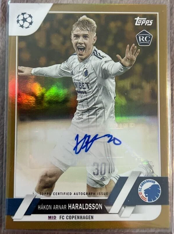 Hakon Arnar Haraldsson Gold Auto Rc from Japan JP Japanese
