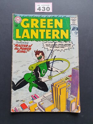 GREEN LANTERN # 22 JULY 1963 DC COMICS MASTER OF THE POWER RING 12c