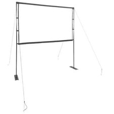 Projection Screen with Stands 84 Inch 16:9 vidaXL