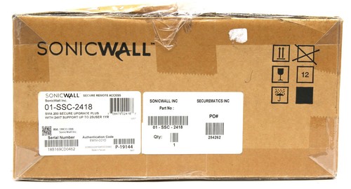 SonicWall SMA 200 Secure Mobile Access Appliance IRK33-0BB 01-SCC-2418 - Picture 2 of 13