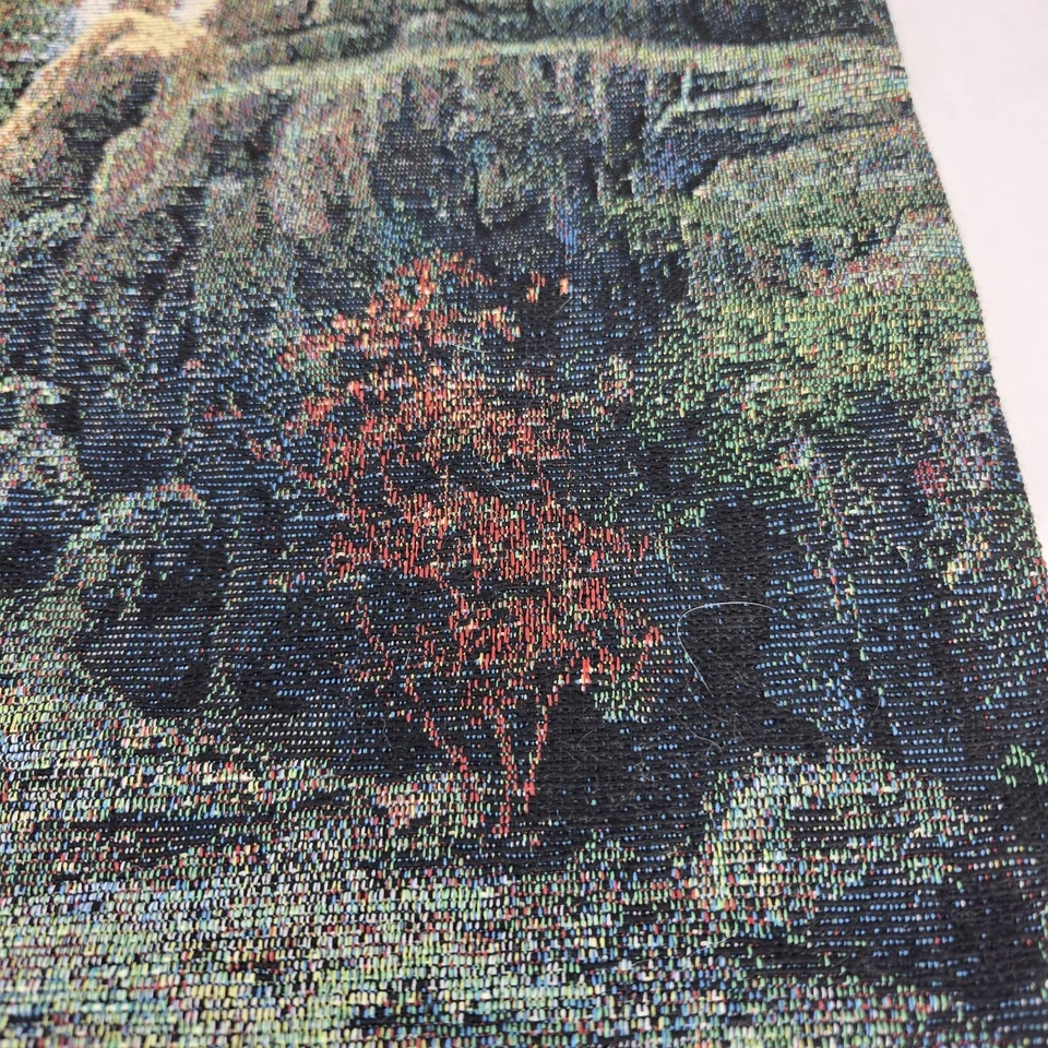 Thomas Kinkade Sunrise Tapestry Wall Panel Hanging  Size-37x12.5 in EUC  - Image 4 of 4