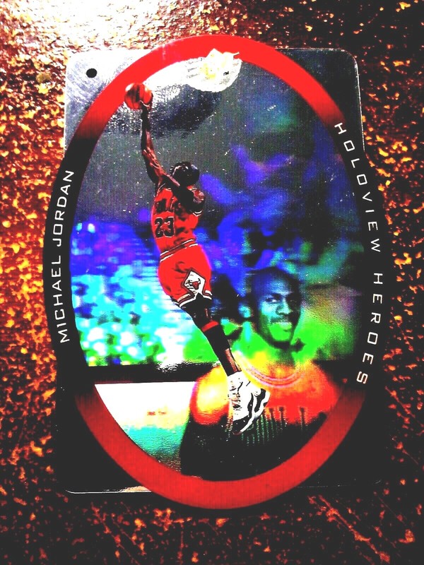 97-98 SPx Michael Jordan Holoview Heros - Michael Jordan Cards