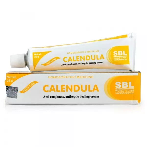 SBL Homeopathic Calendula Ointment 25gm Homeopathic Skin Healing Cream