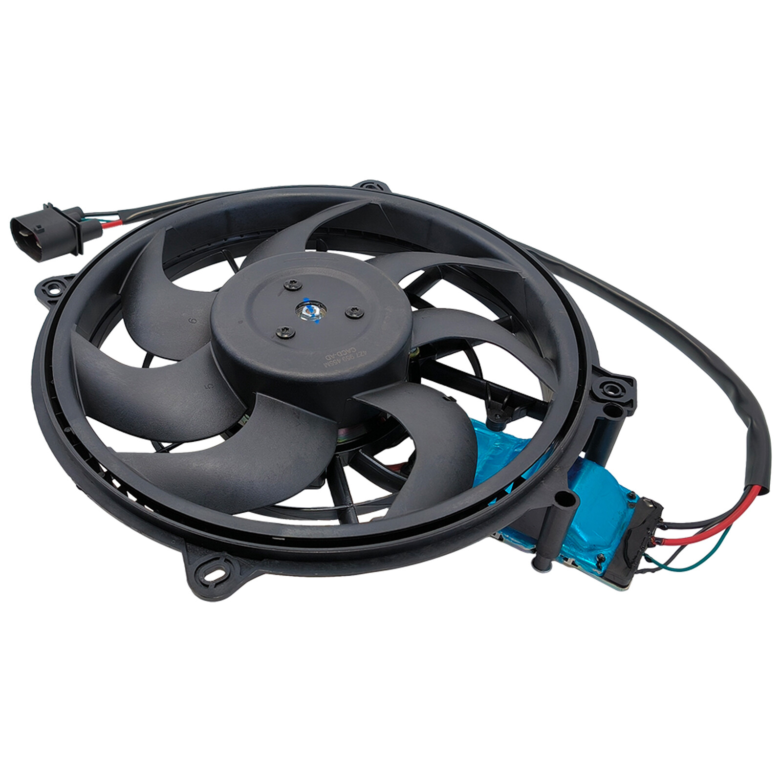 Electric Cooling Fan w/Module 4Z7959455M For Audi R8 08-15 Allroad Quattro 04-05