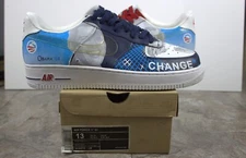 Nike Air Force One 2008 OBAMA-Change Yes We Can Men's New in Box Size 13