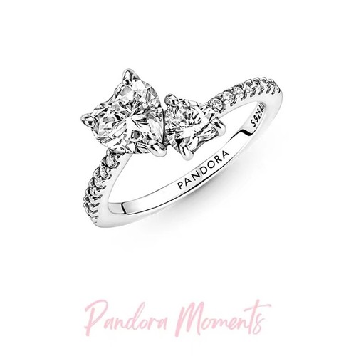Authentic Pandora Double Heart 