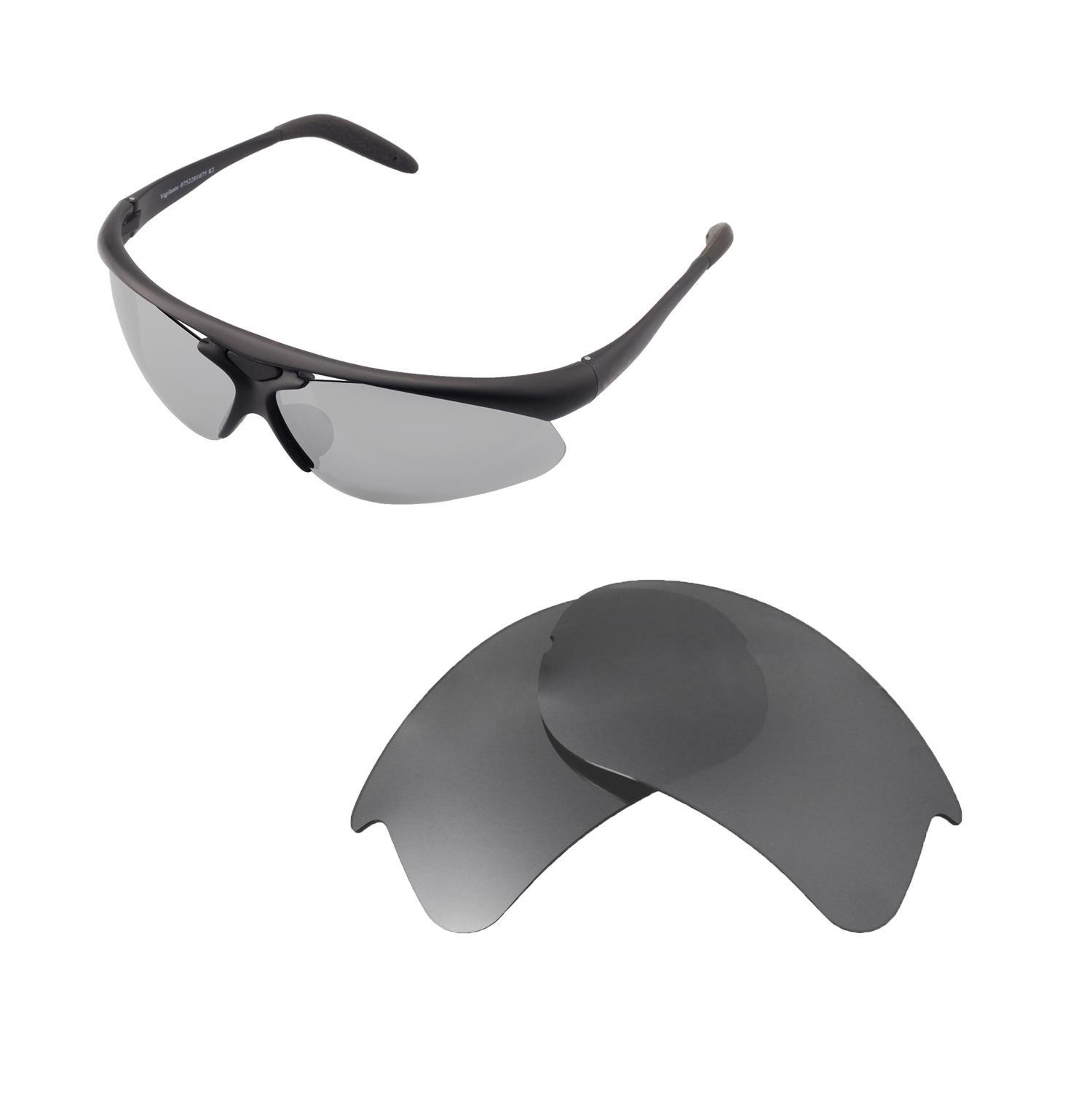 Walleva Replacement Lenses for Bolle Vigilante Sunglasses Multiple