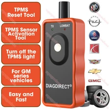 EL50448 TPMS Relearn Reset Tool Auto Tire Pressure Monitor For GM Ford Chevy GMC