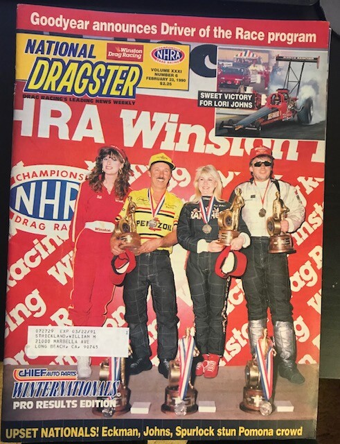 NHRA NATIONAL DRAGSTER Magazine juillet 2024 numéro 7 vol 65 EUR 11,12