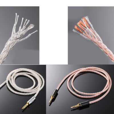 Klinkenstecker 3.5mm Stereo Audio Aux Klinke Kabel 2,5 4,4mm Hifi Auto Kopfhörer