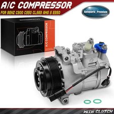 Ac Compressor W Clutch 6zse Type For Mercedes-benz C300 C350 Cls63 Amg S E350