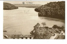 CPA-carte postale-Belgique-La Gileppe Vue du Lac avec les Vannes de décharge  19