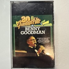 Benny Goodman 20 Greatest Hits Cassette 