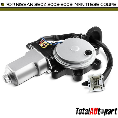 Window Lift Motor Front Left for Infiniti G35 2003-2007 Nissan 350Z 2003-2009