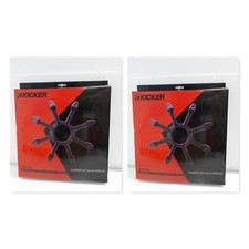 Kicker 43CWR12G 12" Grille made for Kicker CompR Subwoofers 2-Pack